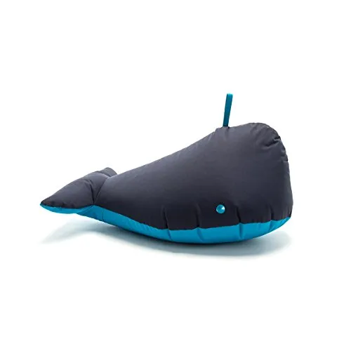 Sitting Bull Happy Zoo Spieltier Wal Ben, blau - Sitzsack und Spieltier in einem, aus 100% Polypropylen, ideal für kreative Abenteuer und gemütliche Stunden im Kinderzimmer.