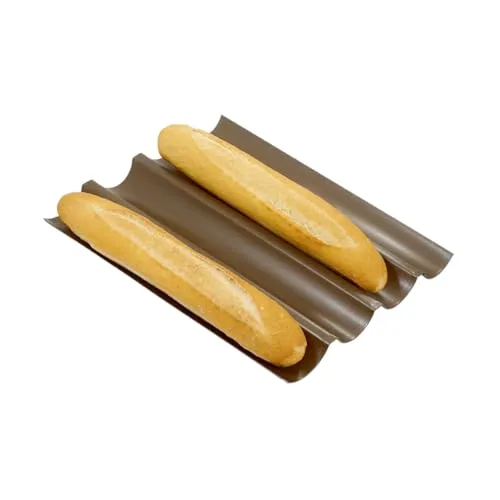 Gobel 258330 Baguette-Backblech, Braun