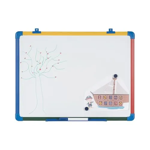 Bi-Office Schoolmate Whiteboard 900 x 600 mm – Farbvielfalt für kreatives Arbeiten