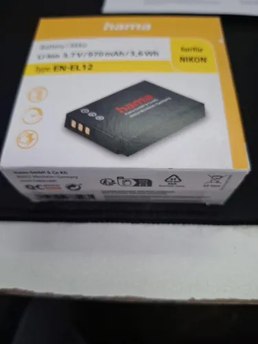 Hama Li-Ion-Akku DP 548 für Nikon EN-EL12 schwarz
