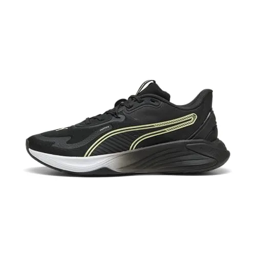 PUMA Erwachsene PWR Hybrid Trainingsschuhe 48, White Apple Spritz Black Green