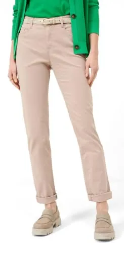 BRAX Damen Style Mary Five-Pocket-Hose in beige von Brax