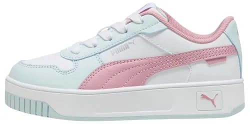 Puma Carina Street PS - Nachhaltiger Sneaker für Kinder - Freizeitschuhe & Sneaker für Kinder, umweltfreundlich mit 20% recyceltem Material und SOFTFOAM+ Komfort-Innensohle für den ganzen Tag Bequemlichkeit.