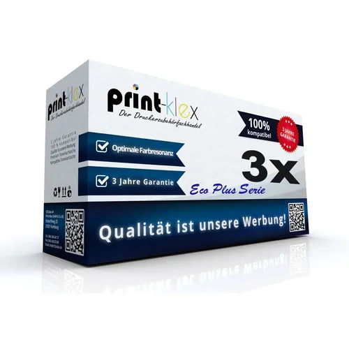3x Ersatz XL Tonerkartuschen für Kyocera KM 1635 J Toner Kartusche