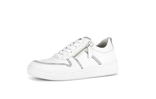 Gabor Damen Low-Top Sneaker - Damen-Sneaker mit Wechselfußbett und Best Fitting für hohen Tragekomfort, ideal für Alltag und Freizeit.