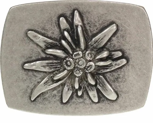 Harrys-Collection HC Buckle Edelweiß Motiv Groß