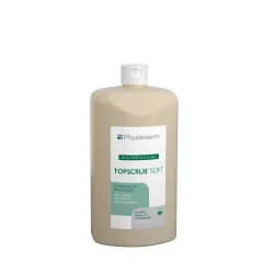 Peter Greven Physioderm GmbH Physioderm® TOPSCRUB® SOFT Handreiniger, Handpaste mit Bioreibemittel aus Olivenkernmehl für mittelstarke Verschmutzungen, 0,5 Liter - Flasche 14127002