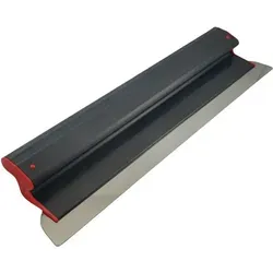 Flächenspachtel 600 mm, Edelstahl - Spachtel für Wände und Decken, ultraleicht mit ergonomischem Kunststoffgriff und langlebigem 0,3 mm Blatt, ideal zum perfekten Glätten von Putz und Spachteln.