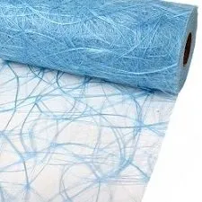 Meter Sizoweb® Tischband, 19 cm Breite in Hellblau 25