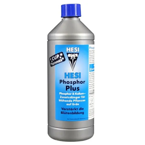 Hesi Phosphor Plus 1 Liter Dünger für Pflanzen auf Erde Blüte Phosphor Kalium