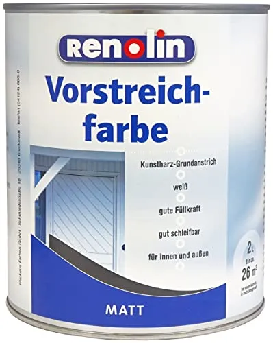 Wilckens Renolin Vorstreichfarbe, 2 l, Weiß