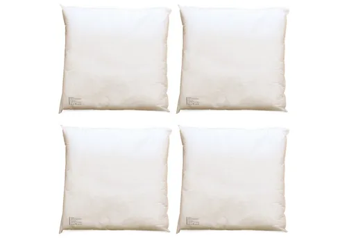 matches21 HOME & HOBBY Kissenbezüge 4er Set Kissenfüllungen 40x40 cm weiche Innenkissen für Dekokissen, (4 Stück), Kisseninlett mit Füllwatte für Zierkissenbezüge
