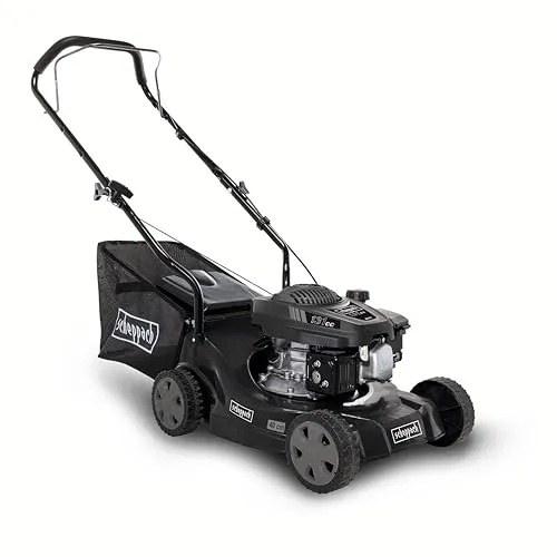 Scheppach Benzin Rasenmäher 40cm 3,3PS MP132-40B - Rasenmäher mit 40cm Schnittbreite und 3,3PS Leistung, ideal für einen gepflegten Rasen. Mit praktischer Schnitthöhenverstellung für optimale Ergebnisse.