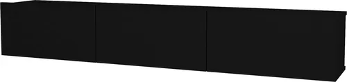 Produktbild Hängendes TV Lowboard Damla, Schwarz Matt, 9574