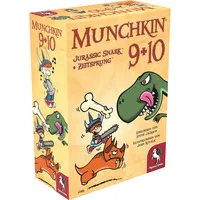 Munchkin 9+10 - deutsch - Gesellschaftsspiele; Strategisches Kartenspiel für die ganze Familie, sorgt für stundenlangen Spielspaß und Lachgarantie!