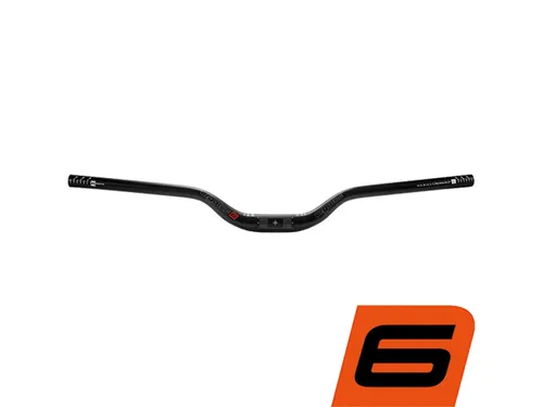 Humpert Bügel Riser-Bar 50 - Alu schwarz mit 12° Neigung - Lenker mit 12° Neigung aus leichtem Aluminium, ideal für eine ergonomische Fahrposition und optimale Kontrolle beim Radfahren.