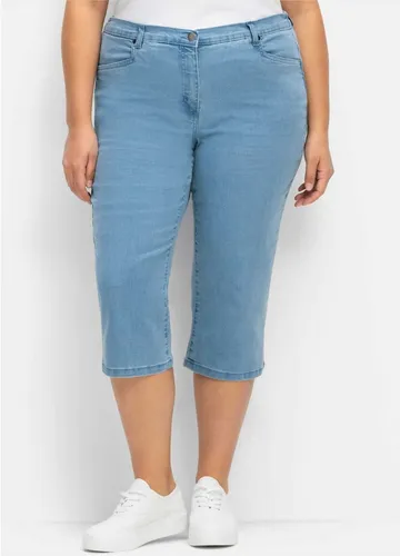 Sieh an! Jeansshorts Capri-Jeans komfortabel