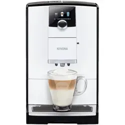 Nivona CafeRomatica NICR 796 - Kaffeevollautomat in Weiß, 7 Getränke auf Knopfdruck und individuelle Aromaprofile für perfekten Kaffeegenuss
