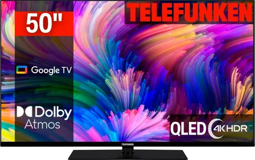 Produktbild Telefunken D50Q700M6CW QLED-Fernseher 50 Zoll