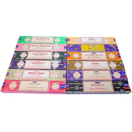 Satya Räucherstäbchen x LAVISA, Meditation, Aromatherapie, Duft (Zen Mischung)