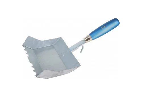 Triuso Kleberkelle Klebekelle für Kalksandstein Halbrundzahnung 115 mm (Klebekelle für Kalksandstein) Halbrundzahnung