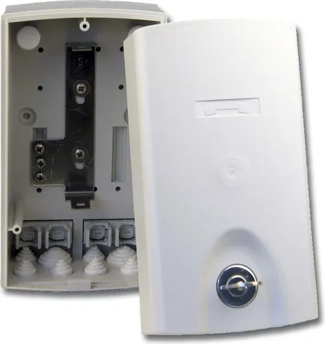 CobiNet Kunststoffverteiler 105326 - Sonstige Elektroinstallationsartikel, robuster Aufputzverteiler mit IP54 Schutzart für sichere Kabelverteilung im Innen- und Außenbereich.