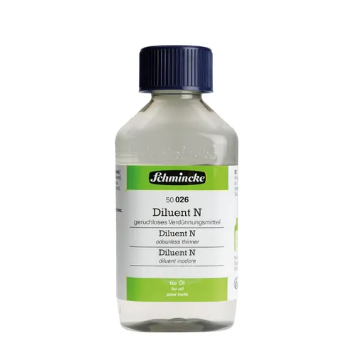 Schmincke Diluent N geruchloses Verdünner Terpentinersatz für Ölfarben 200 ml
