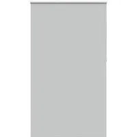 vidaXL Verdunkelungsrollo Hellgrau 140x230cm - Seitenzug- & Springrollos mit Sichtschutz und Wärmeregulierung, pflegeleicht und einfach zu montieren ohne Bohren – ideal für jedes Zuhause.