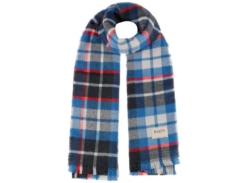 Barts Strickschal, (1-St), Karoschal mit Fransen
