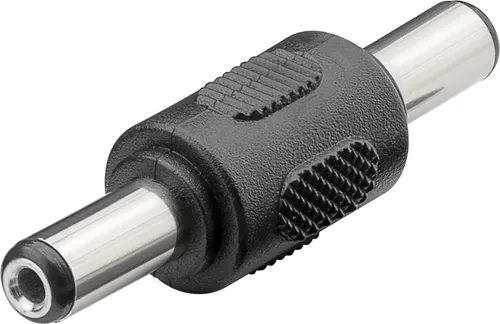 DC Adapter Hohlstecker 5,5 x 2,1 mm - Stabiler Kabelverbinder - Hochwertiger DC Adapter Hohlstecker 5,5 x 2,1 mm für sichere Kabelverbindungen. Ideal zur Verlängerung von Netzkabeln im Gleichspannungsbereich, robust und zuverlässig.