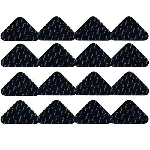 Omtofo 16 Stück Antirutschmatte für Teppich, Teppich Antirutschunterlage Waschbare Wiederverwendbare, Abnehmbare Hinterlässt Keine Spuren Anti Rutsch Teppichunterlage