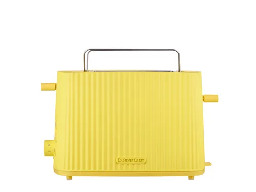 SILVERCREST® Toaster Kunststoff Doppelschlitz STKS 800 B1 (Gelb)