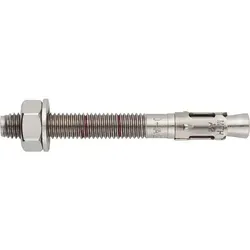 Index Fixing Systems mta-a2 – Pack von 100 rostfreien Ankerbolzen für hohe Lasten - Ankerbolzen für sichere Befestigungen in ungerissenem Beton, ideal für Geländer, Maschinen und mehr. Zertifiziert mit ETA-05/0242, zugelassen für schwere Lasten.