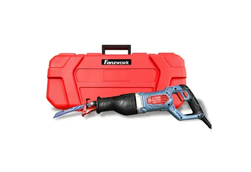 Fanztool Säbelsäge 1100W – Leistungsstark mit LED und Sägeblatt - Sägen für Holz, Metall und Kunststoff: Der 1100W Motor mit variabler Drehzahl ermöglicht präzise Schnitte, während die LED-Beleuchtung für beste Sicht sorgt.