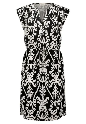 CARTOON Kleid in Weiß - 36 - Kleider aus 100% Viskose, mit elegantem V-Ausschnitt und schmeichelhaftem A-Form Schnitt für einen femininen Look.