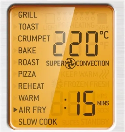 Sage The Smart Oven Air Fryer (SOV860BSS4EEU1) - Heißluftfritteuse mit vielseitigen Kochfunktionen, ideal für gesunde und knusprige Mahlzeiten