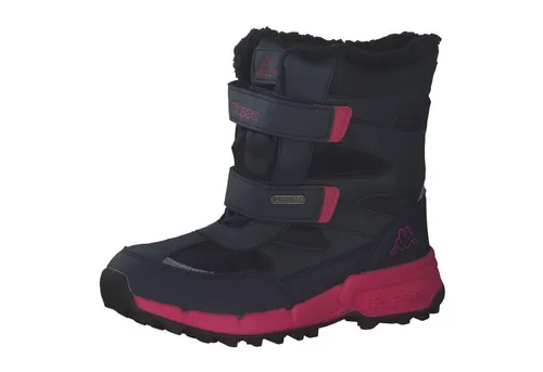 Kappa Winterboots Snowboots, wasserdicht und gefüttert in Blau, Größe 30 EU - Wanderschuhe für Kinder, perfekt für kalte Tage, mit TEX-Membrane für Wasserdichtigkeit und warmem Futter für besten Komfort.