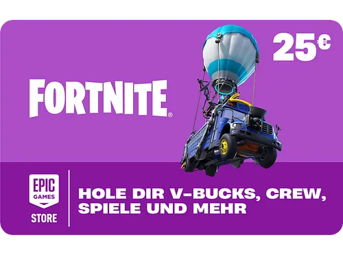 Epic Guthabenkarte 25 EUR für Fortnite