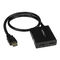 StarTech.com 2 Port HDMI 4k Video Splitter - 4K @ 30 Hz, zeigt identisches Bild auf 2 Bildschirmen, einfache Installation und maximale Kompatibilität
