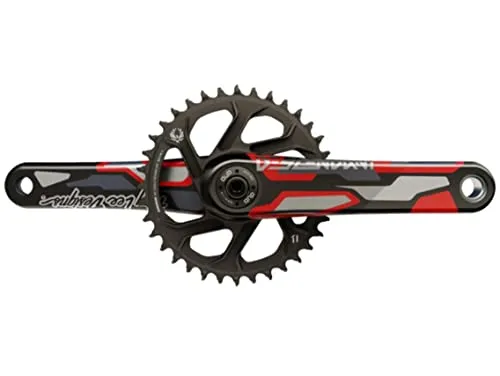 SRAM Kurbelsatz Descendant Eagle All Downhill Troy Lee CoLab 170mm 36T DM rot