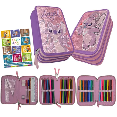 Angel Stitch Federmäppchen 3 Fächer