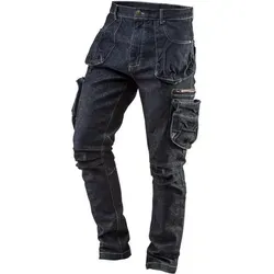 NEO TOOLS Herren Arbeitshose Denim von NEO TOOLS
