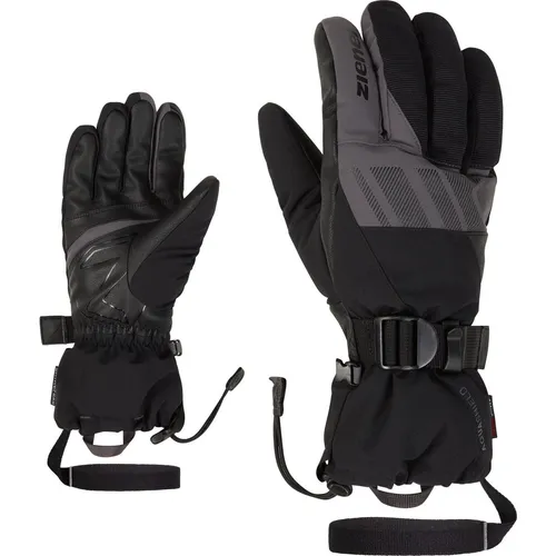 Herren Skihandschuhe GHALION AS(R) 8 - Handschuhe für Skifahrer mit wasserdichter AQUASHIELD-Membran, robustem Grip und komfortablem Cordlock-System – ideal für Pistenabenteuer und PFC-frei.