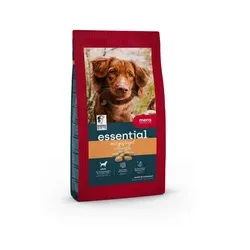 mera Essential Trockenfutter mit Geflügel 12,5 kg - Hundefutter für normal aktive Hunde, unterstützt die Darmflora und fördert gesunde Haut sowie glänzendes Fell – 100% deutsche Qualitätsnahrung.