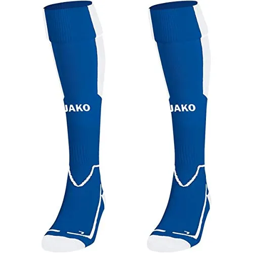 JAKO Unisex Stutzenstrumpf Lazio, Sportroyal/Weiß, 35-38