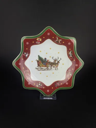 Hutschenreuther Sternschale Happy Christmas Schale Gebäckschale Neu in OVP