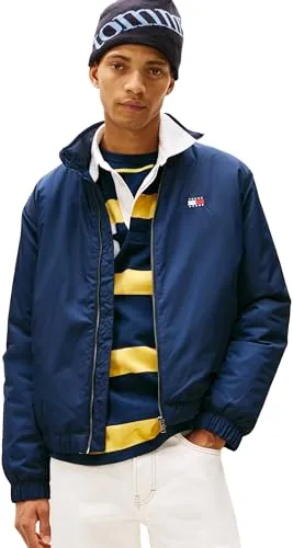 Tommy Jeans Herren Tjm Essential Padded Jacket Ext Dm0dm21936 Pufferjacke - Funktionsjacke aus 100% recyceltem Polyester, ideal für den Übergang und schützt vor Wind, perfekt für Alltag und besondere Anlässe.