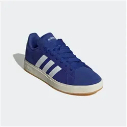 adidas GRAND COURT BASE 00s Herren Sneaker - Blau - Größe 44 - Hochwertige Leder Sneaker von adidas in Blau, Größe 44, mit bequemem Textil-Innenmaterial und strapazierfähiger Synthetik-Außensohle für optimalen Tragekomfort.