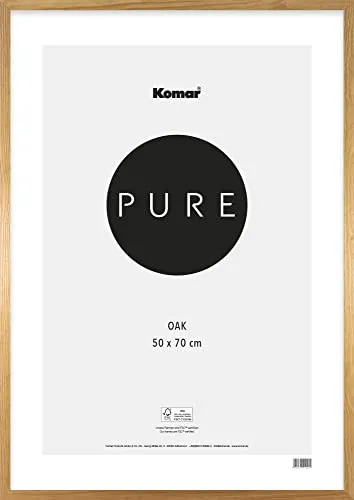 Komar Bilderrahmen Holz braun 50x70 cm in beige von Komar