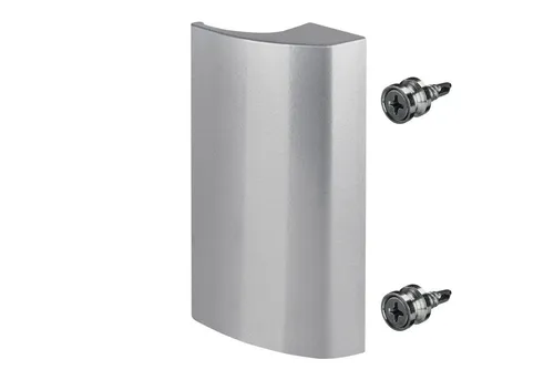 SO-TECH® Türgriff Balkontürgriff SEJA II für Terrassentür Ziehgriff Aluminium, silbergrau eloxiert - 85 x 40 x 20 mm
